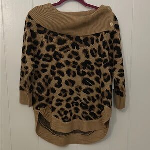 Leopard Print Sweater